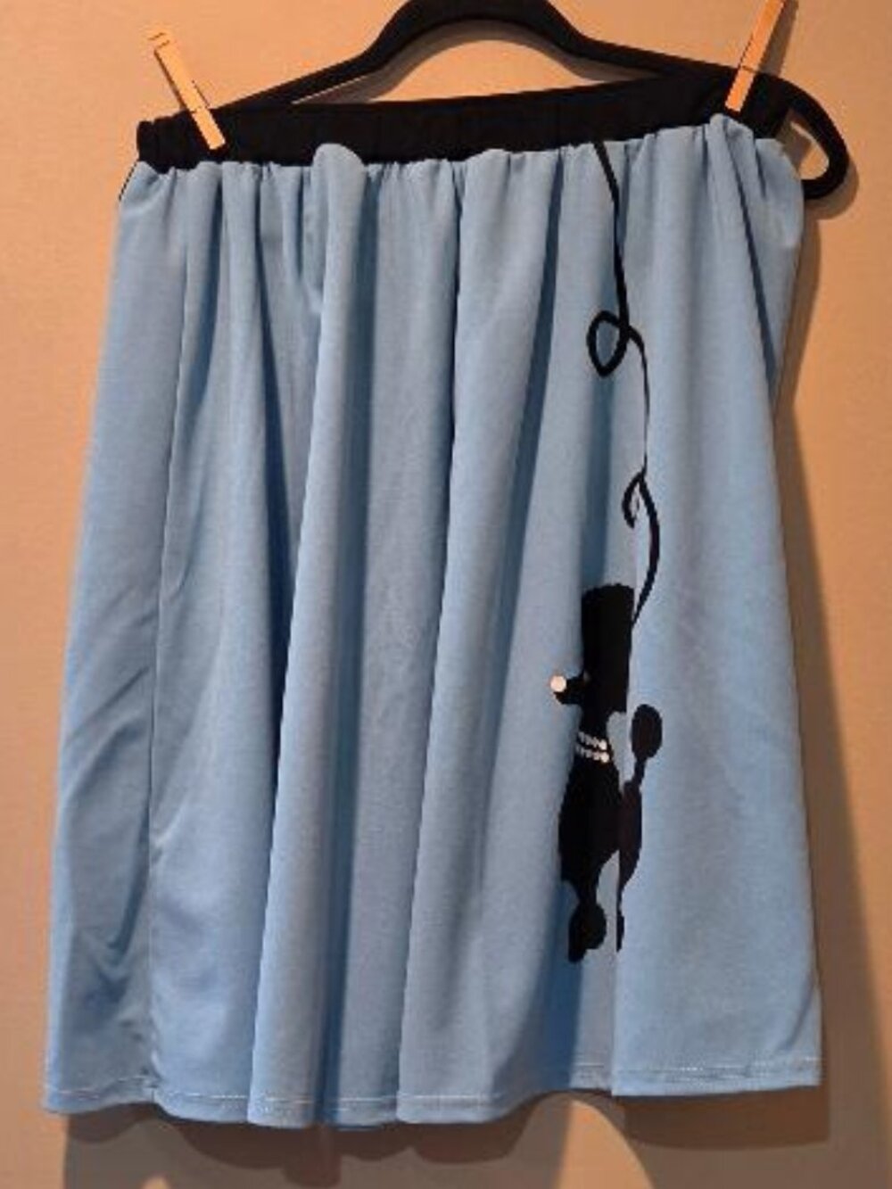 Women's Light Blue 1950's Style Poodle Skirt